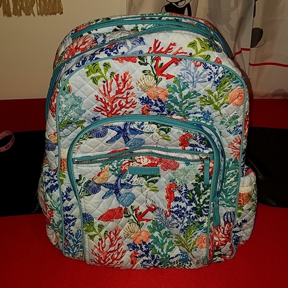 shore thing vera bradley backpack